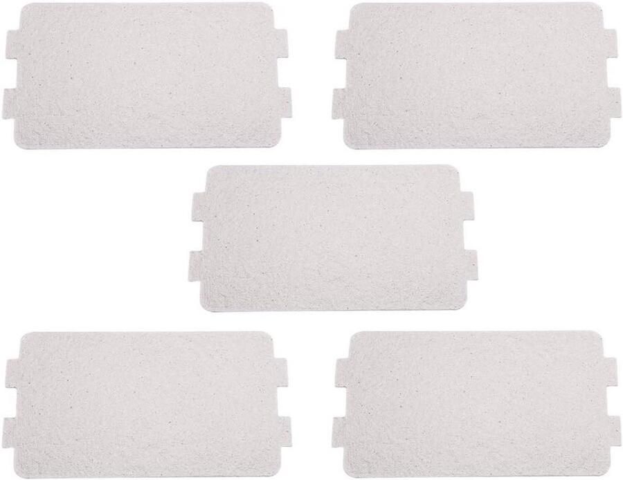 5x Vervangende Mica Platen voor Magnetron Oven Reparatie Universele Oven Onderdelen