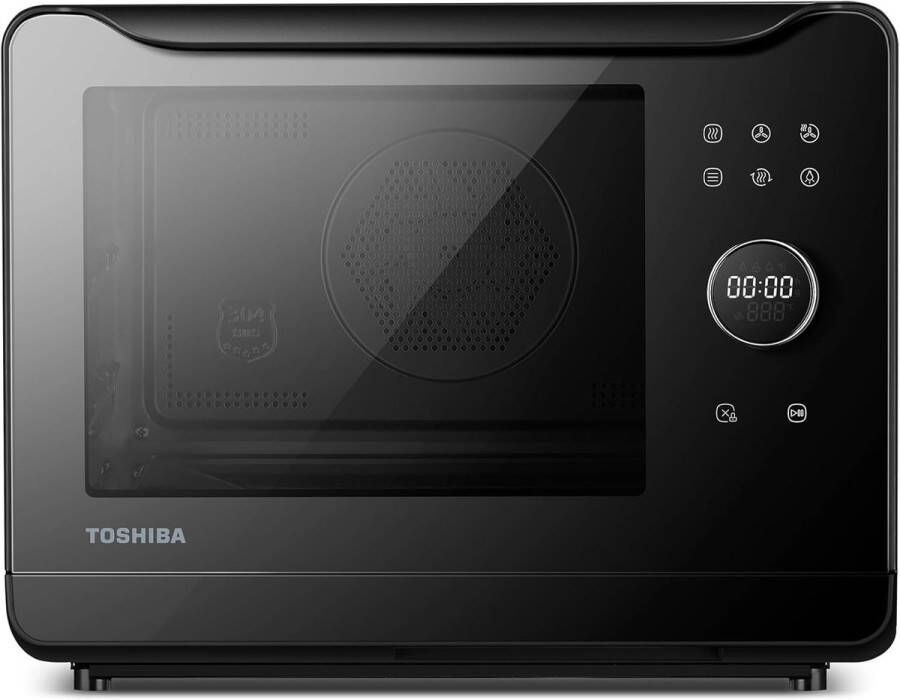 6-in-1 stoomoven met convectie compacte oven met automatische programma's en eenvoudig onderhoud