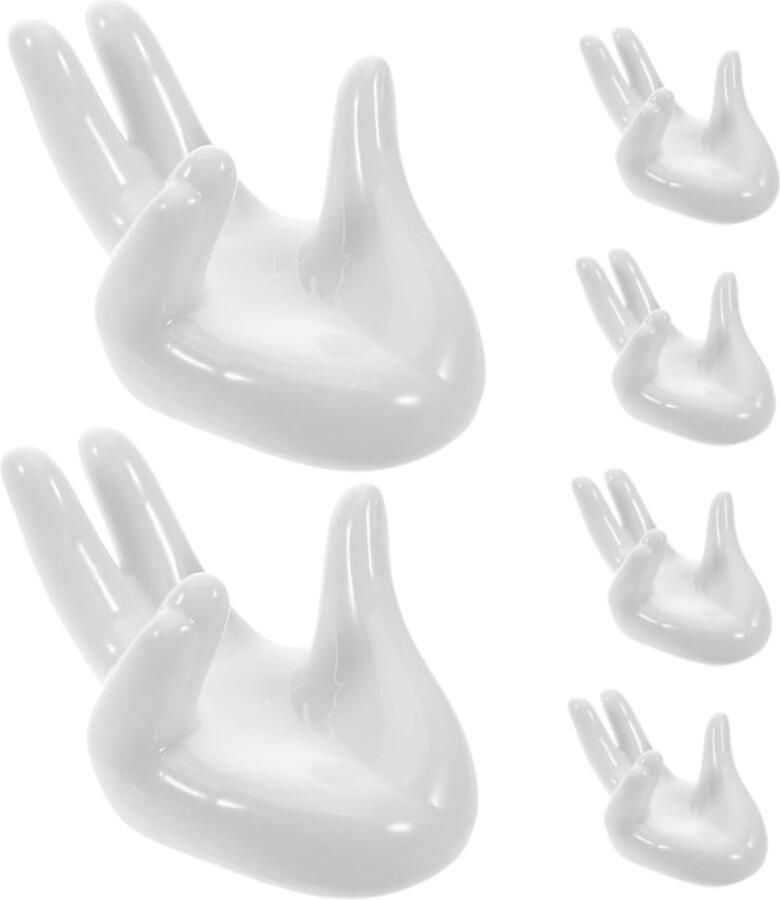 6 stuks porseleinen eierdopjes eierhouders voor paaseieren en hardgekookte eieren decoratieve eierstandaard voor keuken en familiediner multifunctioneel en duurzaam