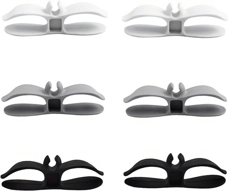 6 stuks snoerorganizer apparaten kabelorganizer voor keukenapparatuur zelfklevende koordwikkelaar voor mixer blender broodrooster koffiezetapparaat snelkookpan