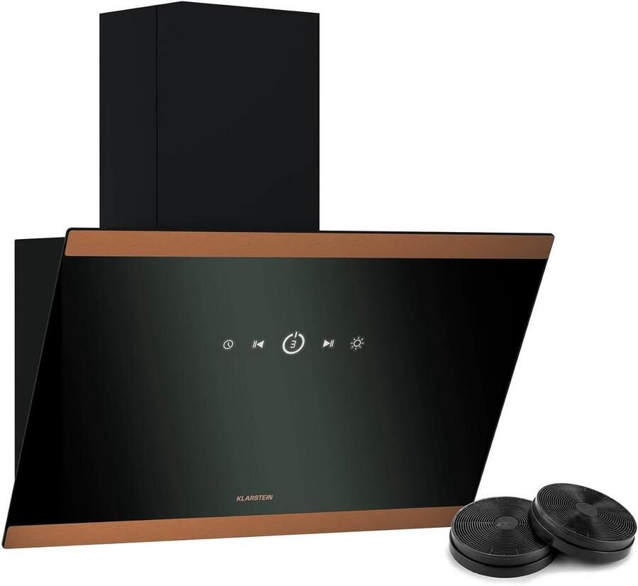 60 cm RVS Afzuigkap met Touchscreen en Hoge Afzuigcapaciteit