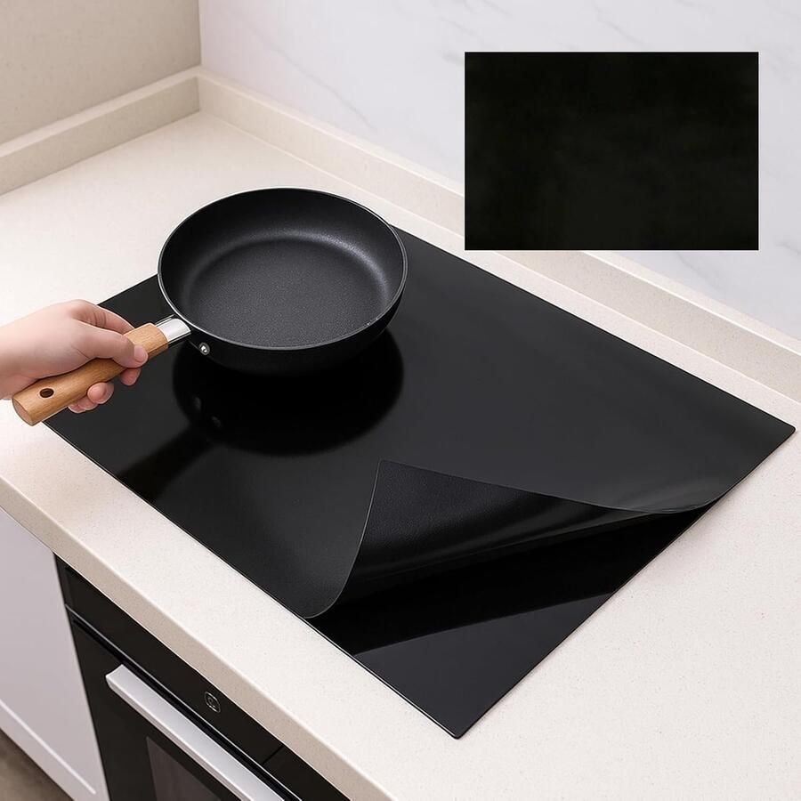 60 x 52 Inductie Kookplaat Protector Mat Siliconen Inductie Kookplaat Cover Elektrische Kachel Brander Scratch ShopVlot