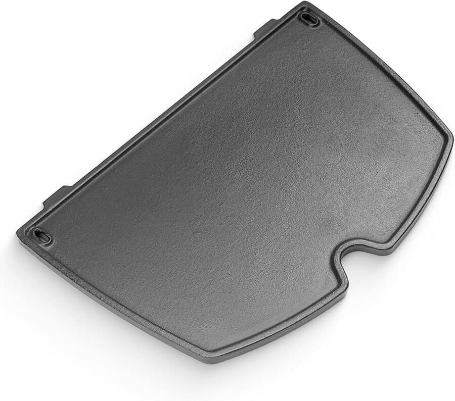 6558 Grillplaat voor Weber Q100 q1200 Elektro Q1400 q1000 q1400 gasbarbecue 32CM gietijzeren plaat voor Weber Q100 Q1000 Serie Q120 Q1200 Grillrooster Accessoires Griddle Vervangstukken