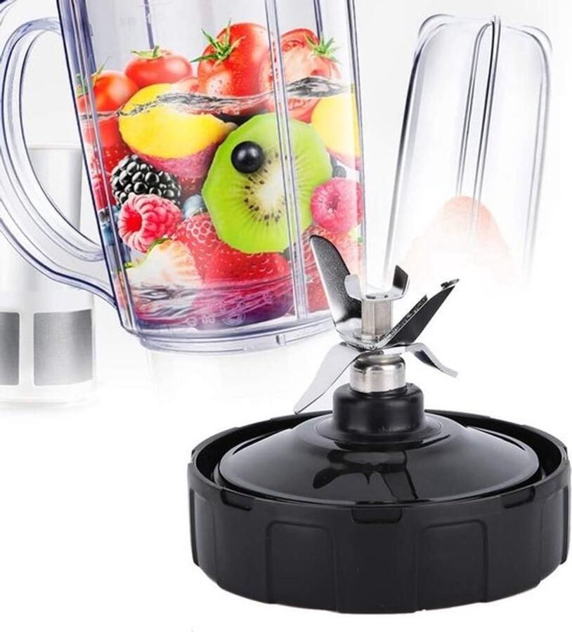 Professionele Extractor Blade Juicer Accessoires voor Nutri Blender Vervangende Onderdelen 6 en 7 Vinnen Geschikt voor modellen
