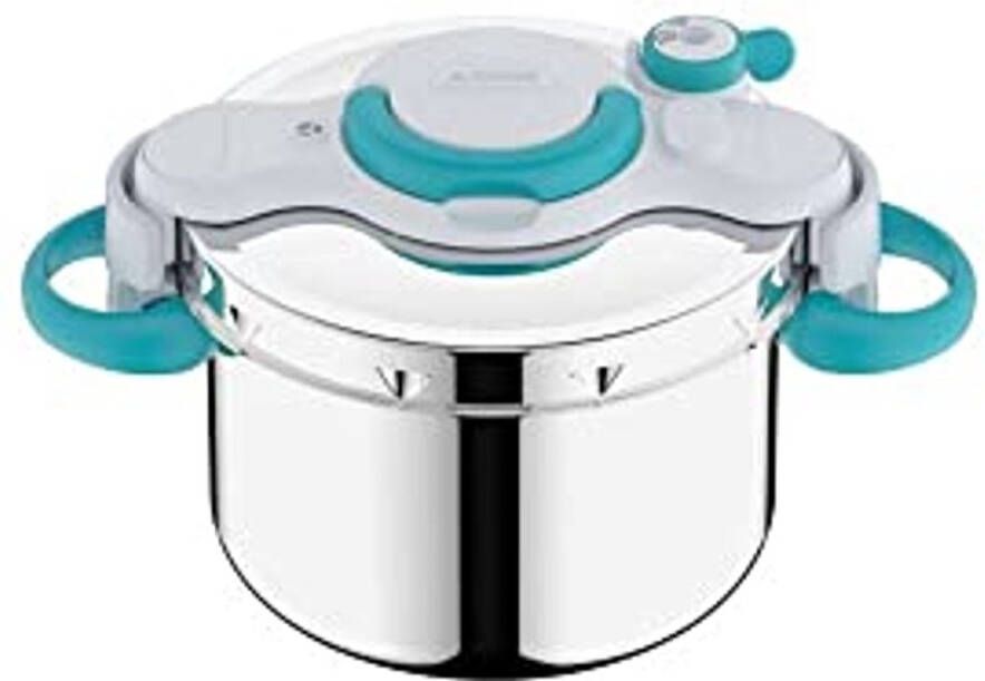 6L Drukkoker Inductie Roestvrijstaal Inklapbare Handgrepen 100 Recepten