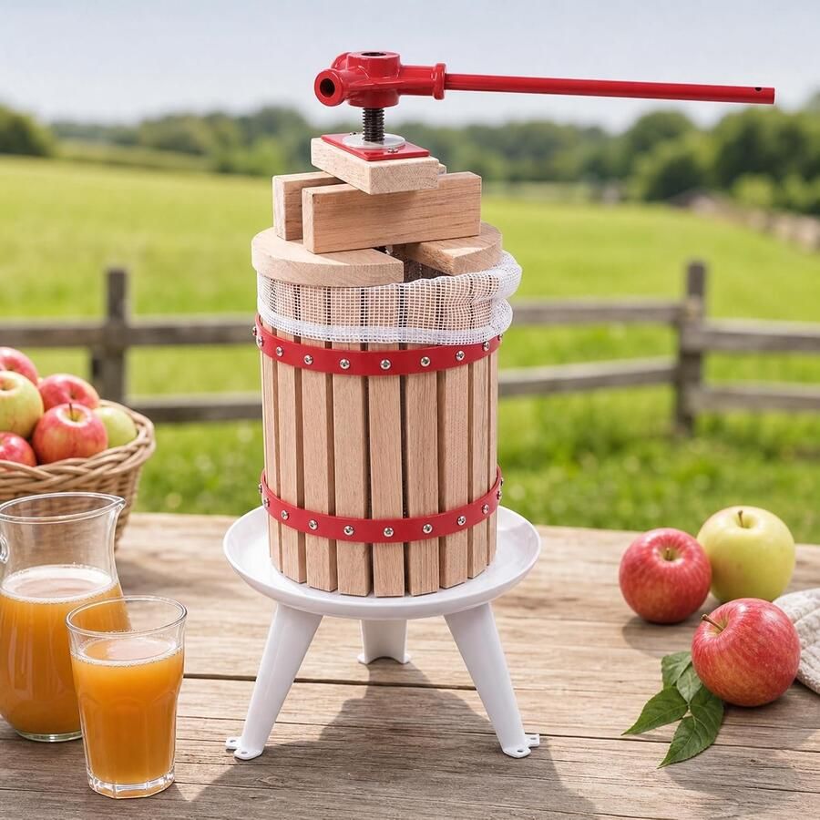 6L Handmatige fruitpers wijnpers fruitpers maaipers