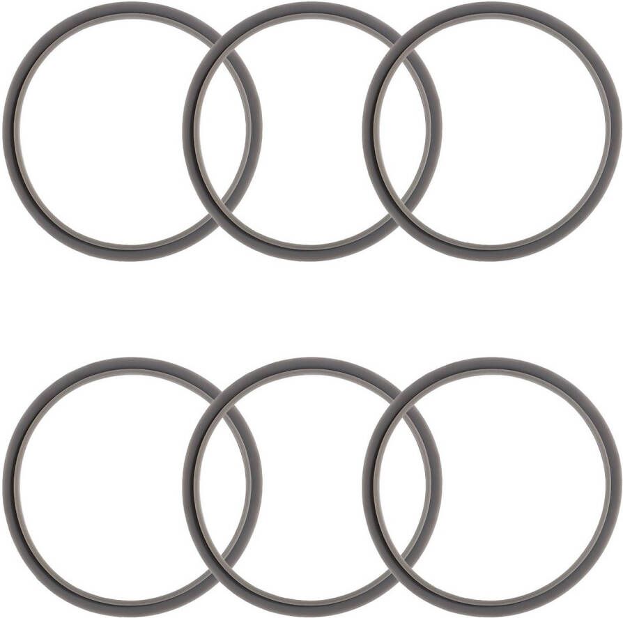 6Pcs Blender Gasket Replacement for Nutribullet 600W 900W Extractor Blender Silicone Sealing Ring Blender Replacement Parts Accessories