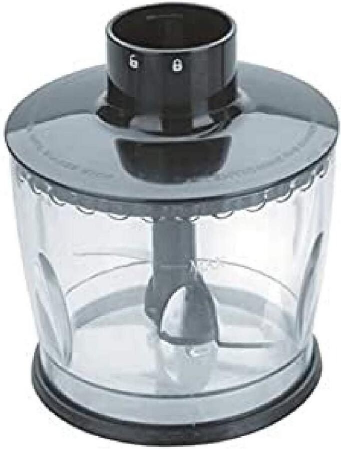 700 W elektrische staafmixer met chopper kom zwart