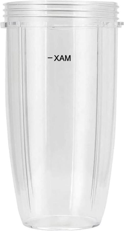 710ml Doorzichtige Vervangende Cup voor Blender en Juicer Geschikt voor 600W en 900W Modellen Ideaal voor Smoothies en Sapjes