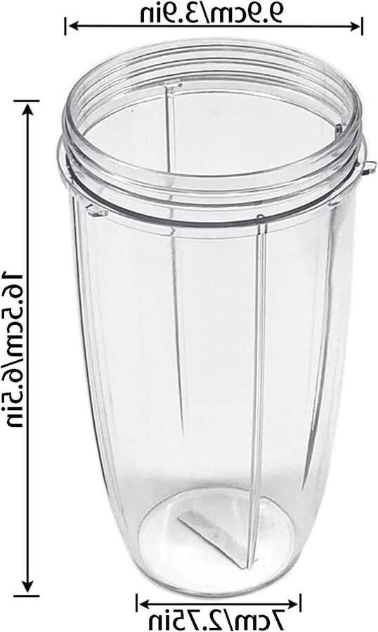 710ml Vervangende Cup voor Blenders Duidelijke Mokken Accessoires voor Juicers en Smoothie Makers Geschikt voor 600W en 900W Modellen