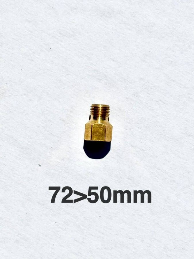 72-50MM Propaan Sproeier M6 Ombouwset voor gasfornuis Propaan naar Aardgas 72-50MM