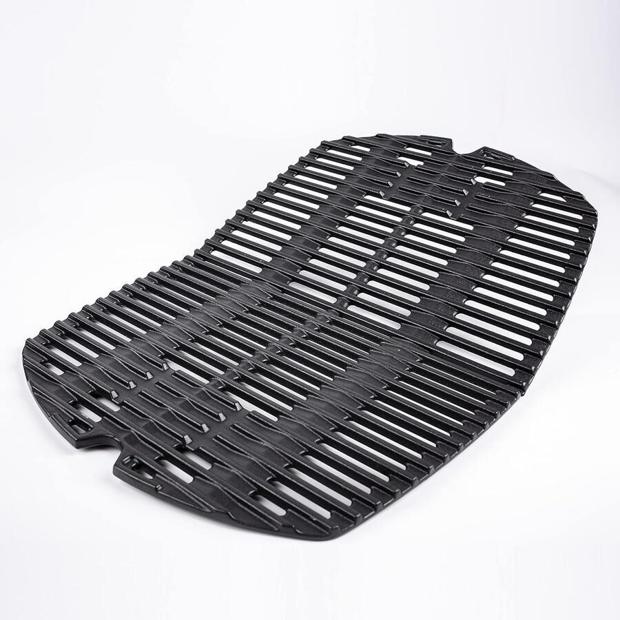 7646 Gietijzeren Kookrooster voor Weber Q300 Q320 Q3000 Q3200-serie gasgrills vervangende reserveonderdelen voor Weber 7646 7584 (63 5 cm x 45 21 CM in totaal) 2 stuks