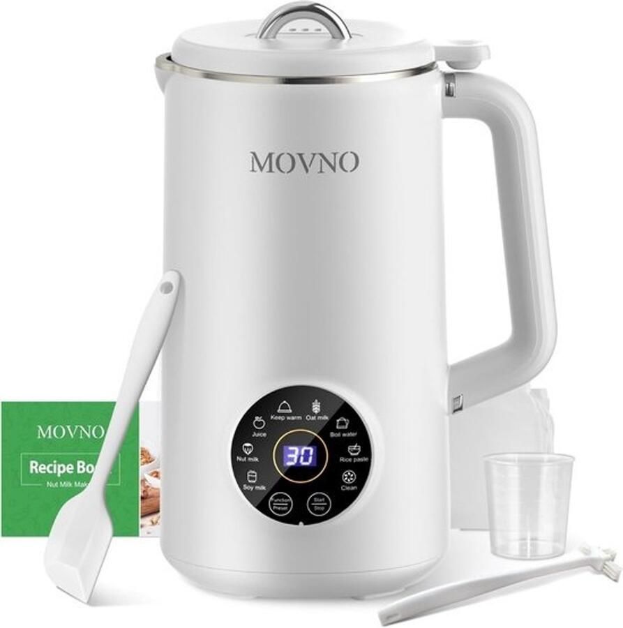 8-in-1 Plantaardige Melk Maker 1000 ml Automatische Notenmelk Machine Vertraging Start Warm