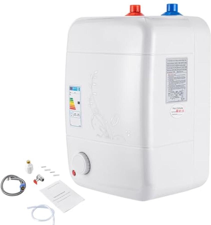 8 Liter Onderkast Boiler – Compacte 1500W Warmwaterboiler voor Huishoudelijk Gebruik