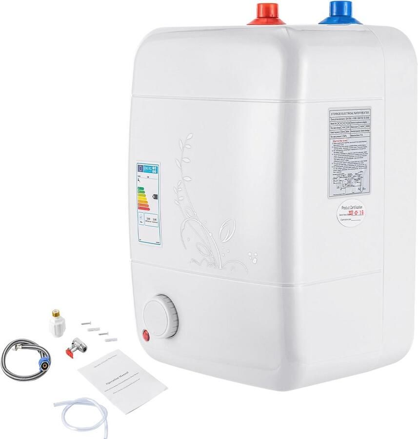 8 Liter Onderkast Boiler – Compacte 1500W Warmwaterboiler voor Huishoudelijk Gebruik - Foto 1