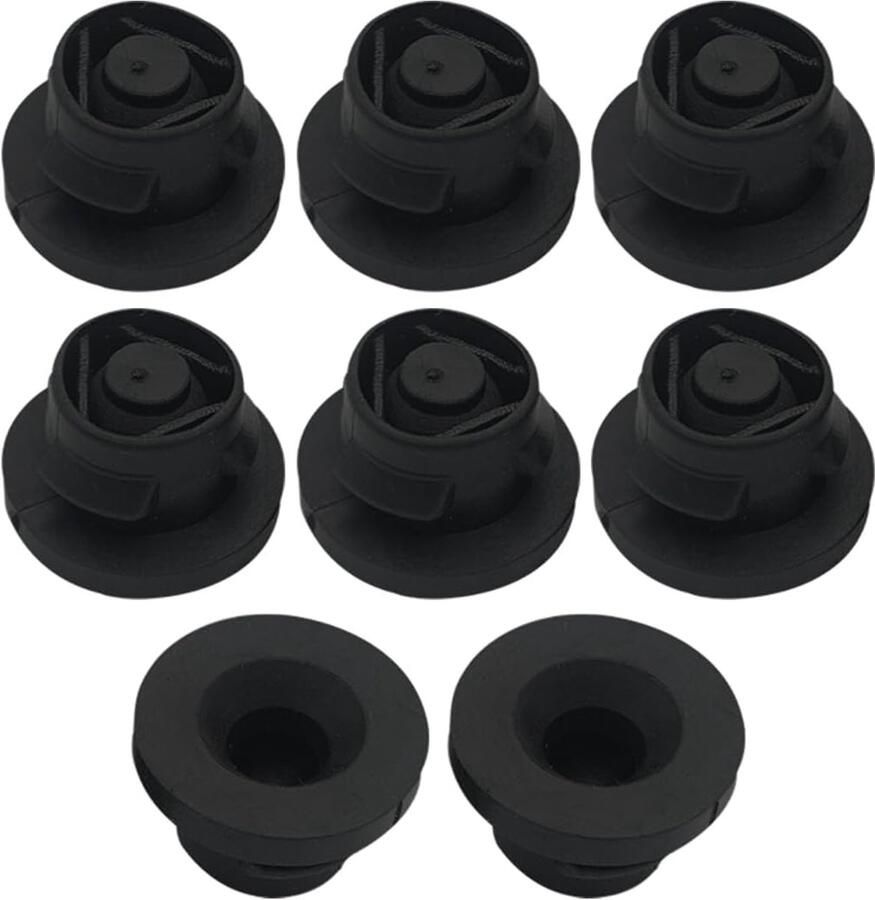 8 stuks Silentblok voor luchtinlaat houder luchtfilter OEM 1422A3 luchtfilter rubber compatibel met Peugeot Berlingo C2 C3 C4 C5 Jumpy Xsara Picasso 1.6 HDI