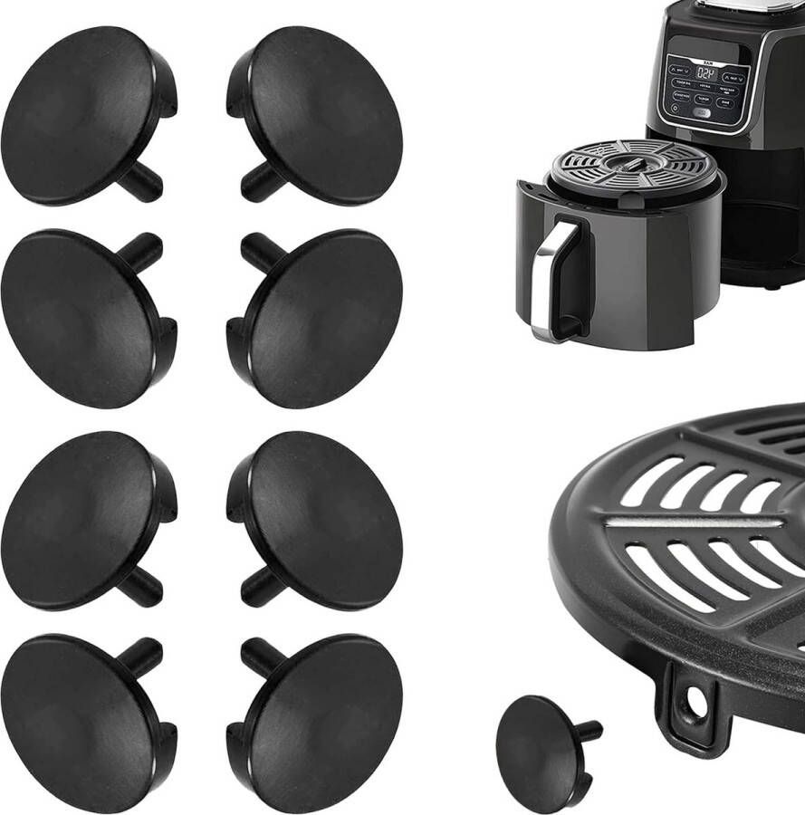 8 stuks siliconen friteuse bumpers geschikt voor reserveonderdelen voor Cosori Dual Blaze Air Fryer 6 4 liter airfryer
