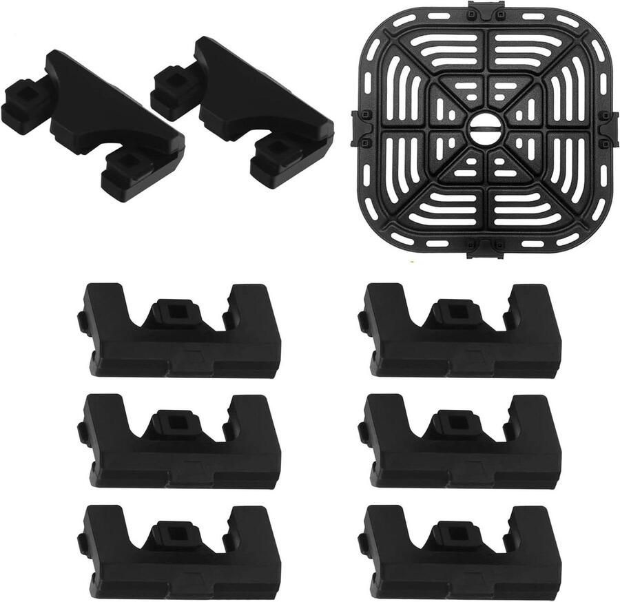 8 x Fryer Silicone Bumper Air Fryer Rubber Bumpers Replacement Silicone Tabs for Instant Vortex 6qt
