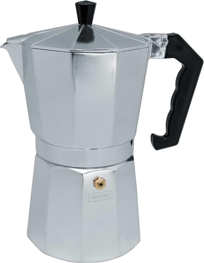 833 Italiaanse koffiepot voor inductie 3 kopjes ideaal voor dagelijkse espresso