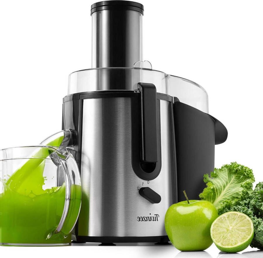 850W Sapcentrifuge met 75 mm hals en 2 snelheden Fruit Groentensap Centrifuge sapcentrifuge groenten en fruit