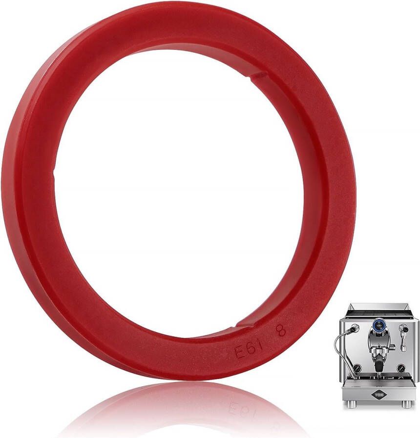 8mm Dikke Siliconen Stoomring Groepskoppakking Afdichtringen voor Espressomachine Compatibel met Faema E61 E98 Compatibel met Gaggia Compatibel met VBM Compatibel met Decent