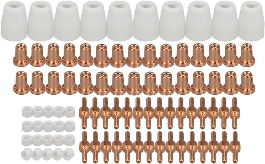 90 Stuks Plasma Electrode en Mondstuk Set voor Plasma Cutter