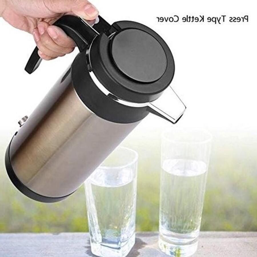 950ML RVS Elektrische Auto Waterkoker Reis Mok voor Koffie en Thee 12V Auto Accessoire