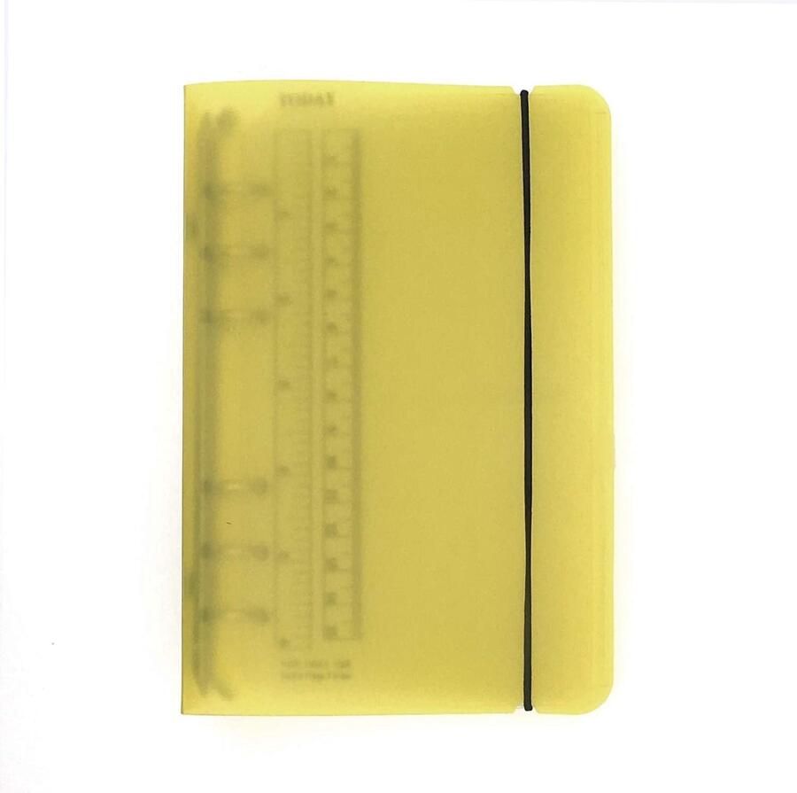 A5 PP Binder met Pagina's Geel