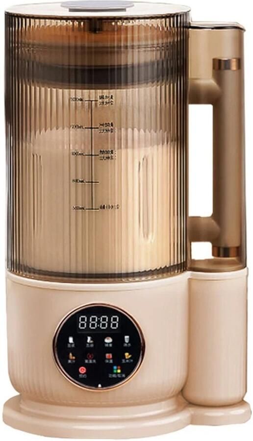 Aafinity Blender Staafmixer Juicer Blender to go Sojamelk maker 1500 ML Kaki 12 delig mes Glas materiaal