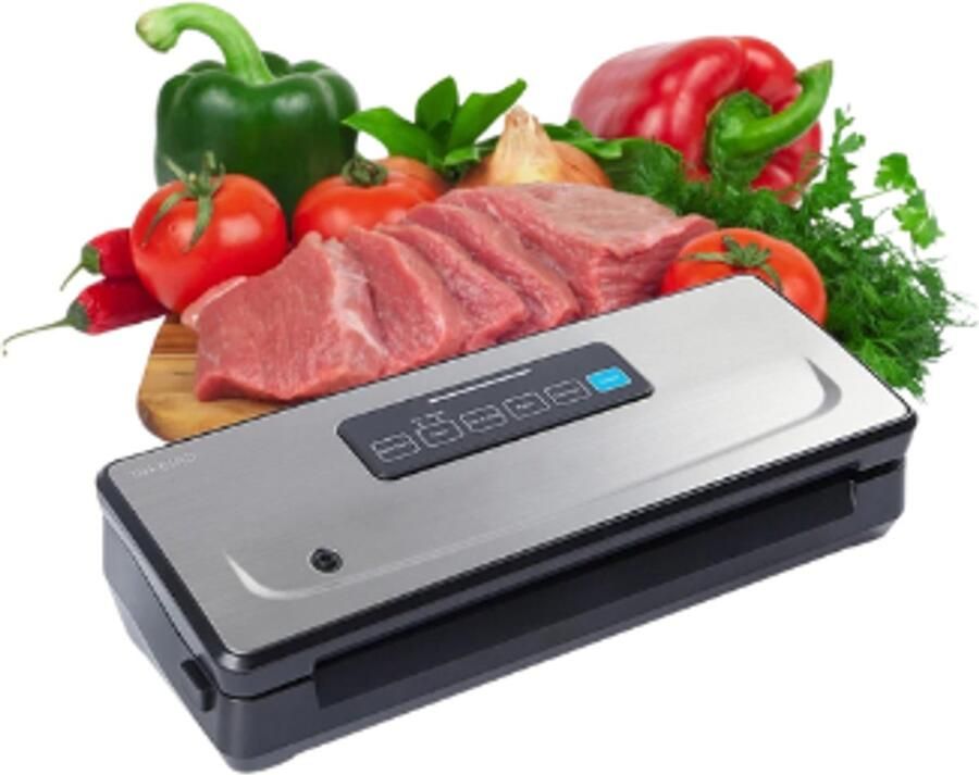 Aafinity Vacumeermachine Sealer Vacuumapparaat Voor Vlees Huishoudelijk Geschikt voor alle soorten voedselbehoud met integrated snijder