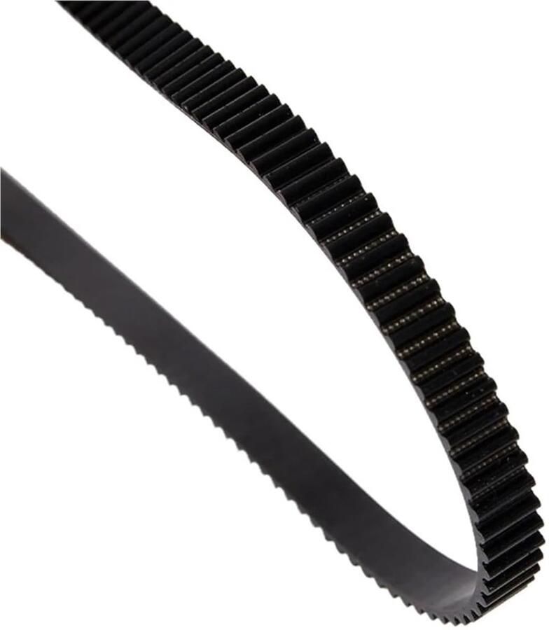 Aandrijfriem Broodbakmachine Transportband Keukenapparaat Vervangen Versleten Riem Duurzaam Rubber Materiaal 537 Mm 179 Tanden Zwart