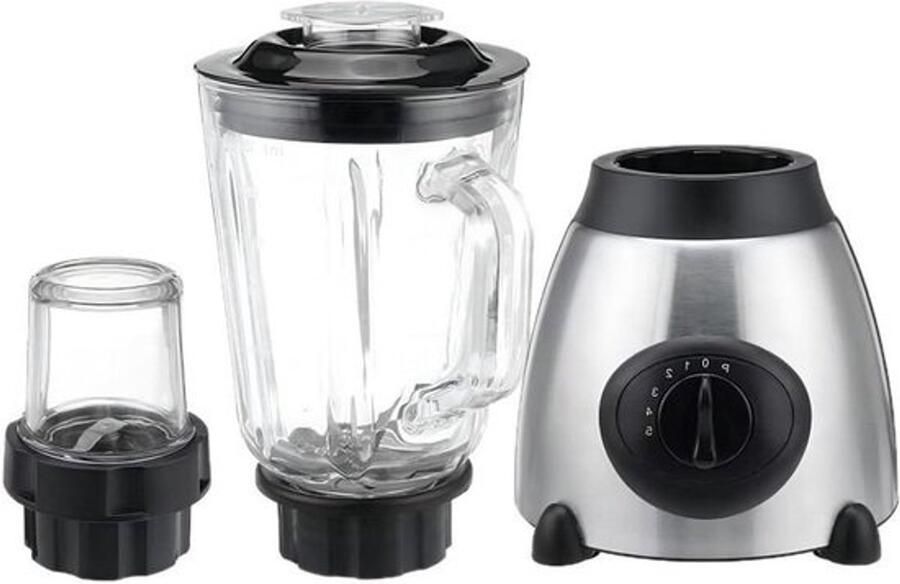 Aanrecht Blenders Kruidenmaker En Keukenmachine Met Verwisselbare Glazen Beker Voedselmixer Voor Binnenhuis Voor Thuis Gezin Vrienden En Volwassenen In De Keuken