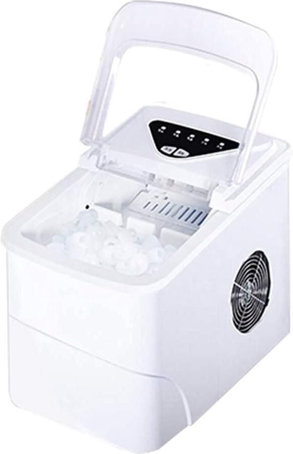 Aanrecht ijsmachine IJsklontjes maker Snelle ijsblokjes 15 kg per dag 2L capaciteit