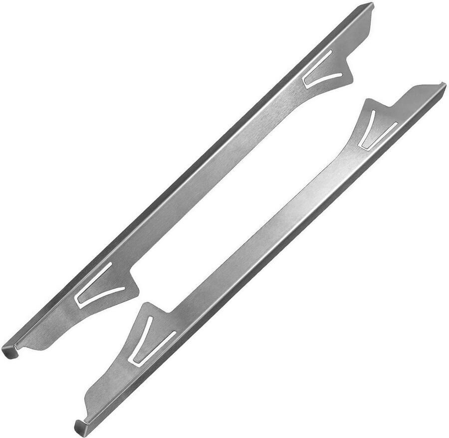 Aanrecht Oven Gap Filler Kookplaat Afdekking Keuken Organisatie Roestvrij Staal 635 cm Zilver