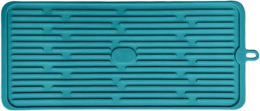 Aanrechtbeschermer Koffiemachine Onderlegger Keuken Organiseren Waterafstotend Siliconen 47x20 cm Groen