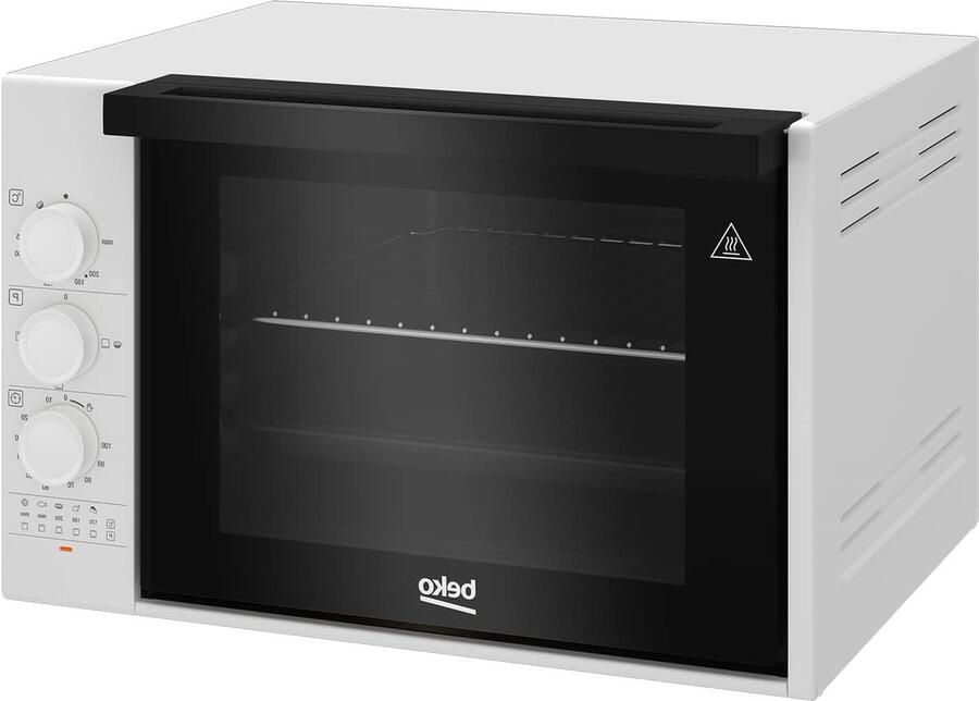 Aanrechtoven Kleine oven Dagelijks koken Natuurlijke convectie 30 Liter Wit