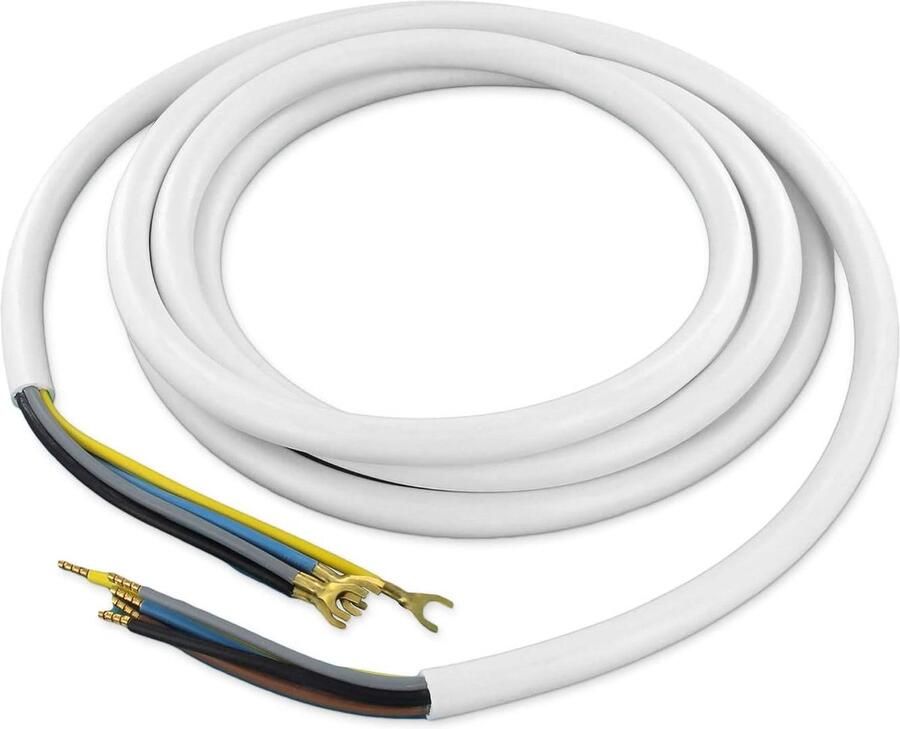 Aansluitkabel kookplaat 3 m 5 x 2.5 mm² rond verbinding voor fornuis en oven snelle installatie ShopVlot