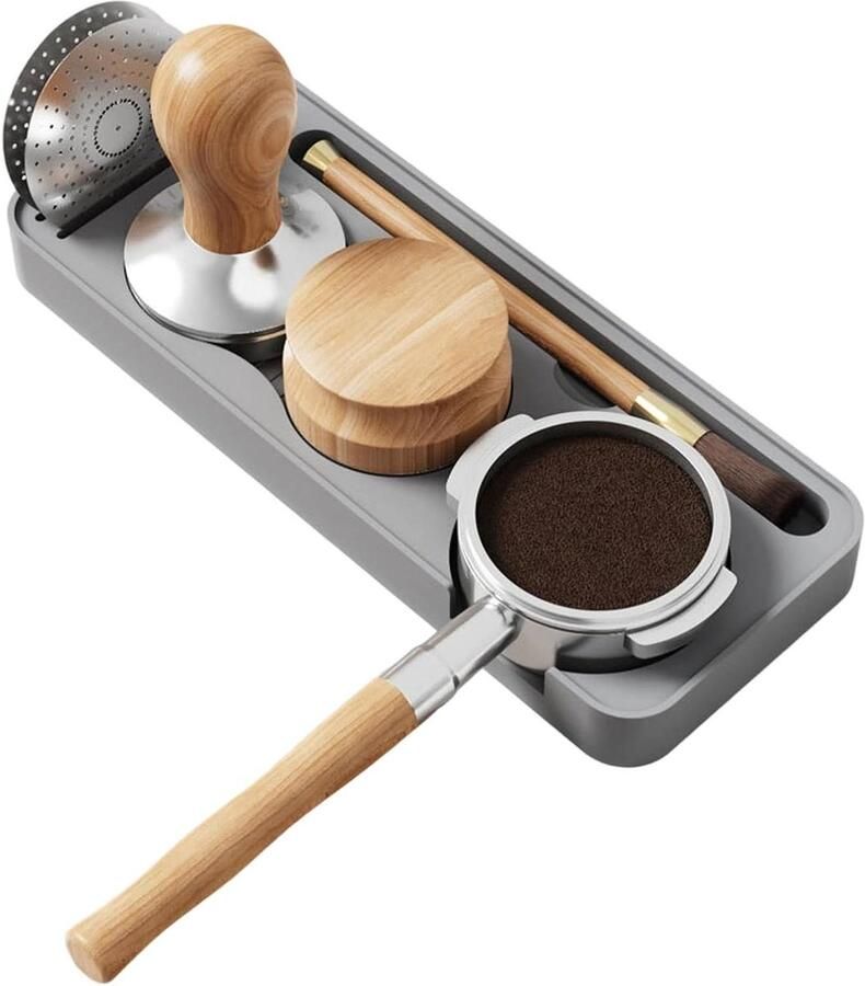 Aanstampmat Espresso Pad Koffie Bereiden Food-Grade Siliconen 24 cm Lengte Meerkleurig