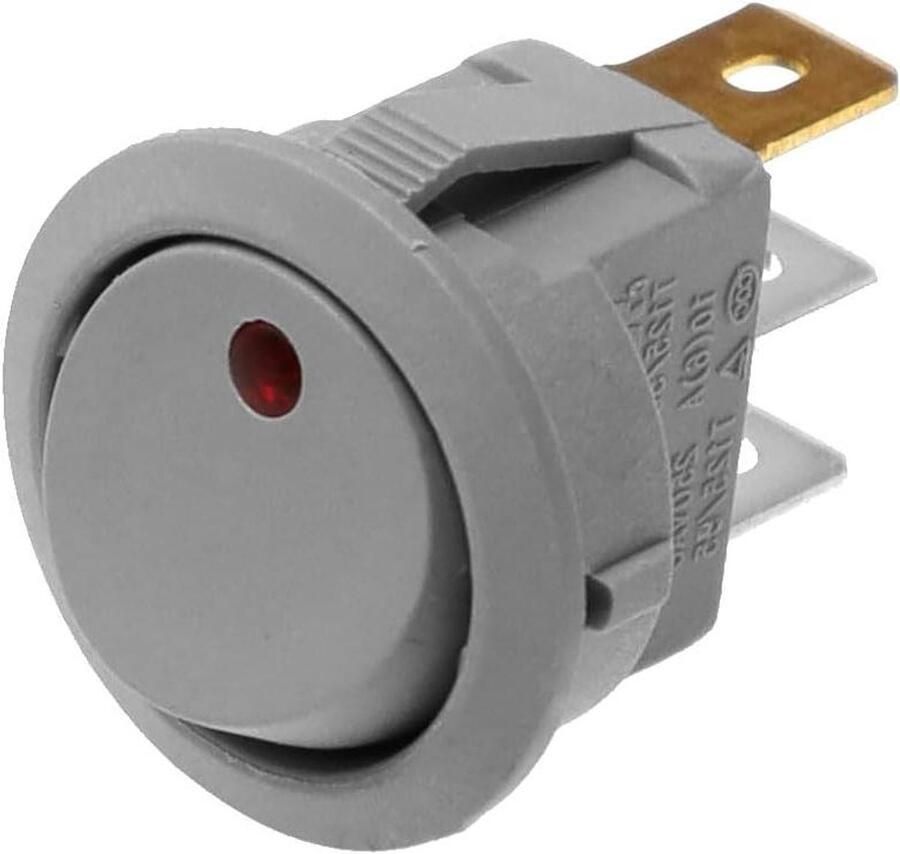 Aan uit Schakelaar Vervangend Onderdeel Friteuse Reparatie Specifieke Pasvorm 3 x 3 x 3 cm Zwart