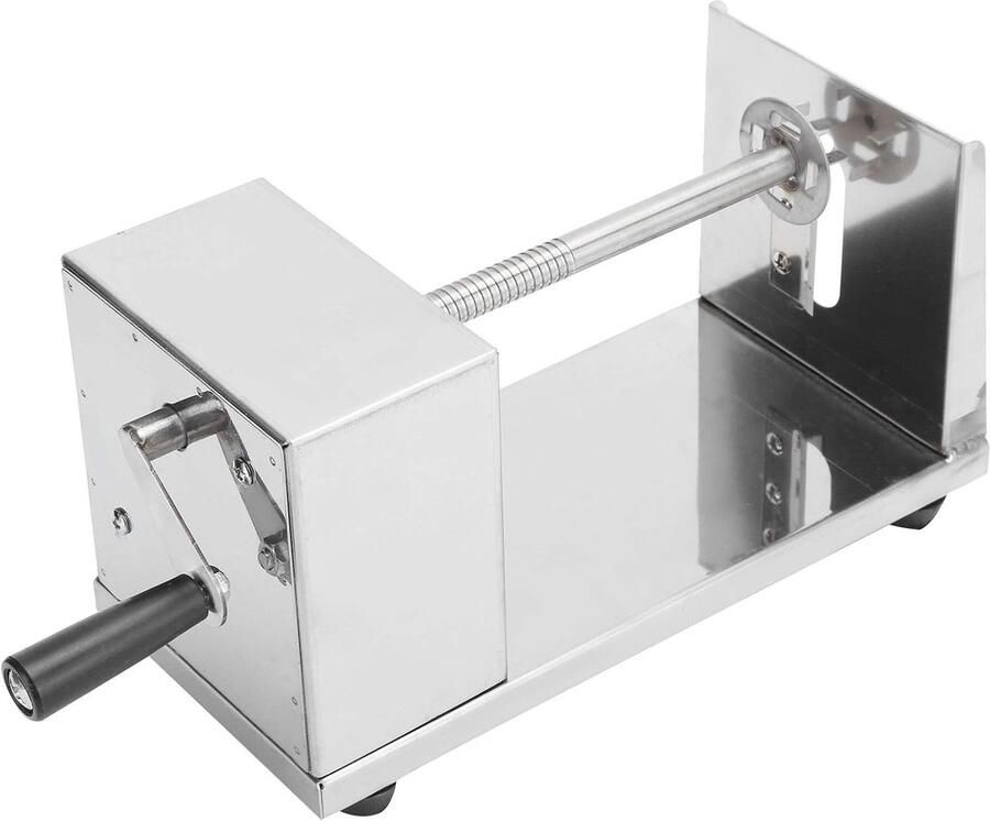 Aardappel Spiraal Snijder Handmatige Rvs Machine Keuken Accessoires Koken Gereedschap Cutter Groente Twister Chips Fruit Multifunctionele Zilver