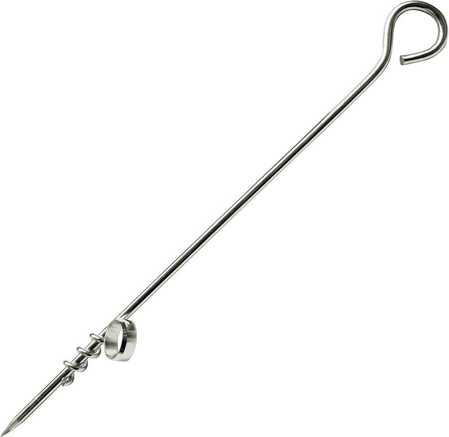 Aardappel- spiraalsnijder lengte: 24 3 cm roestvrij staal Spiro zilver 51222260