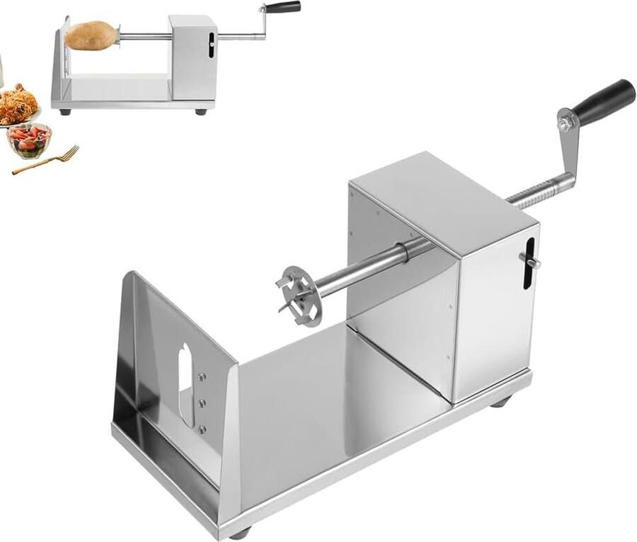 Aardappelsnijder handmatige aardappelspiraalsnijder 3-3 5 mm spiraalsnijder voor aardappelen