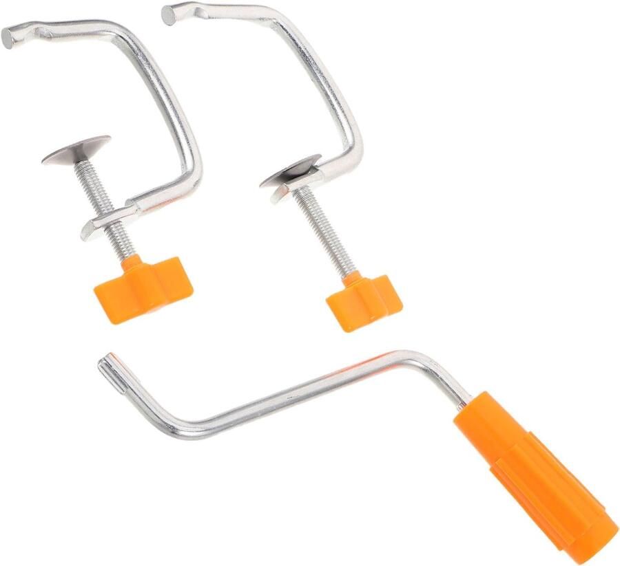 Accessoires met Metalen Slinger Stevige Tafelklem Ergonomisch Handvat Duurzame Bevestigingsclip voor Handmatige Noedelmakers Deegrollers