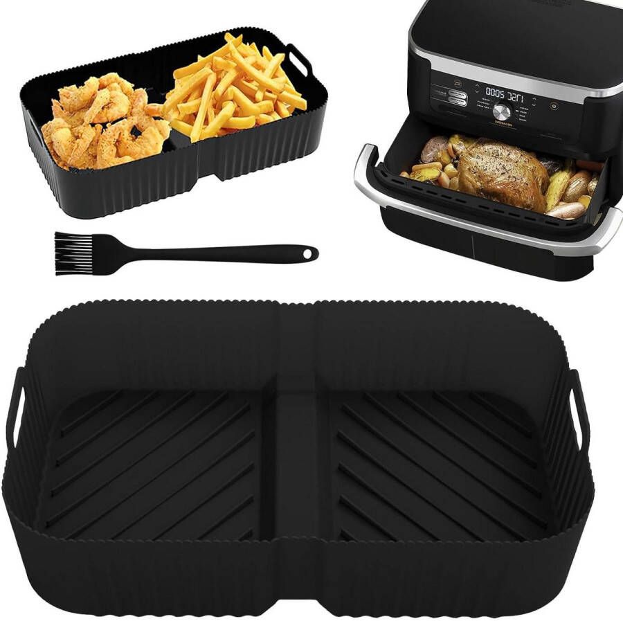 Accessoires siliconen vorm Air Fryer voor Ninja Foodi Flex 104 l AF500EU zonder olie friteuse