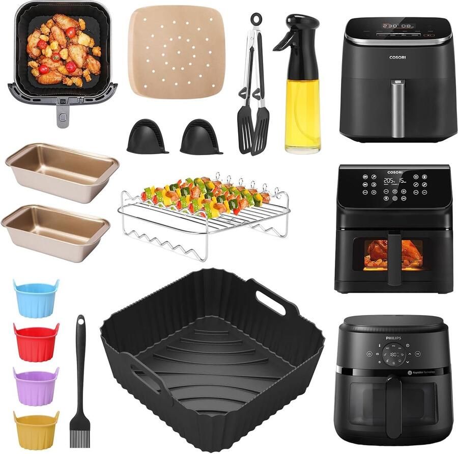 Accessoires voor airfryer voor Cosori Turboblaze Airfryer 6L en