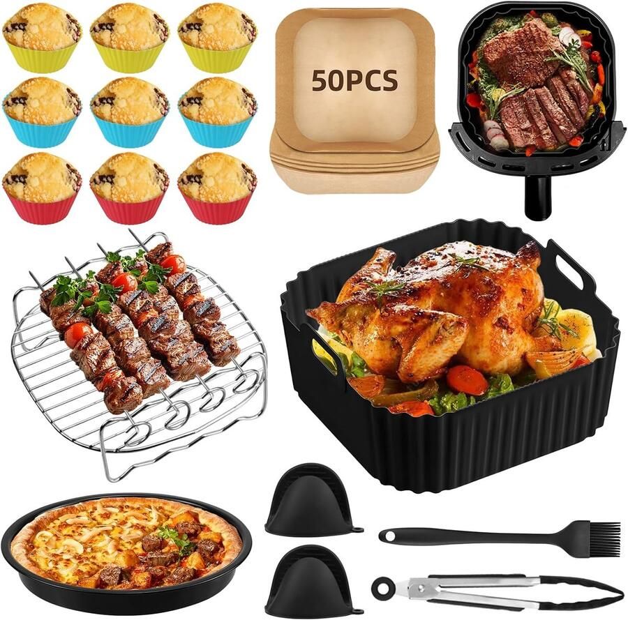 Accessoires voor Philips Airfryer 2000 3000 5000 Serie 6 2 L Cosori