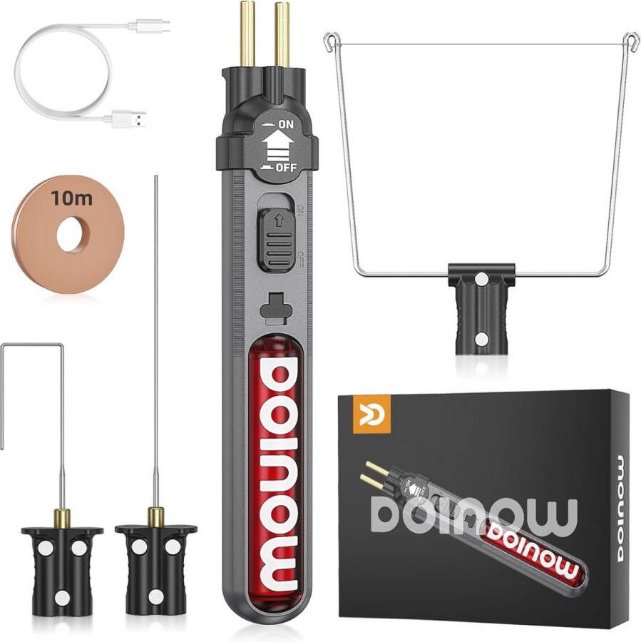 Accu Schuimsnijder met Warmdraad en LED Verlichting Draadloos Snijden tot 550 °C