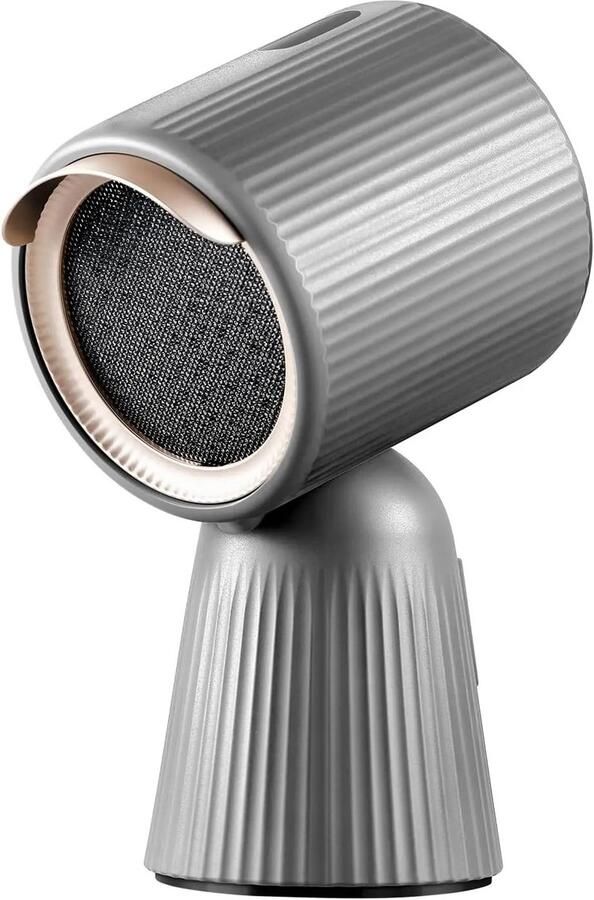 ACEP Draagbare Afzuigkap Stille 55dB Grijs 3 Snelheden Afzuigkappen Afzuigkapfilters Afzuigkap zonder afvoer Afneembare filters