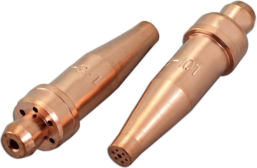 Acetyleen Snijtips voor Oxyfuel Cutter Torch 2-pack