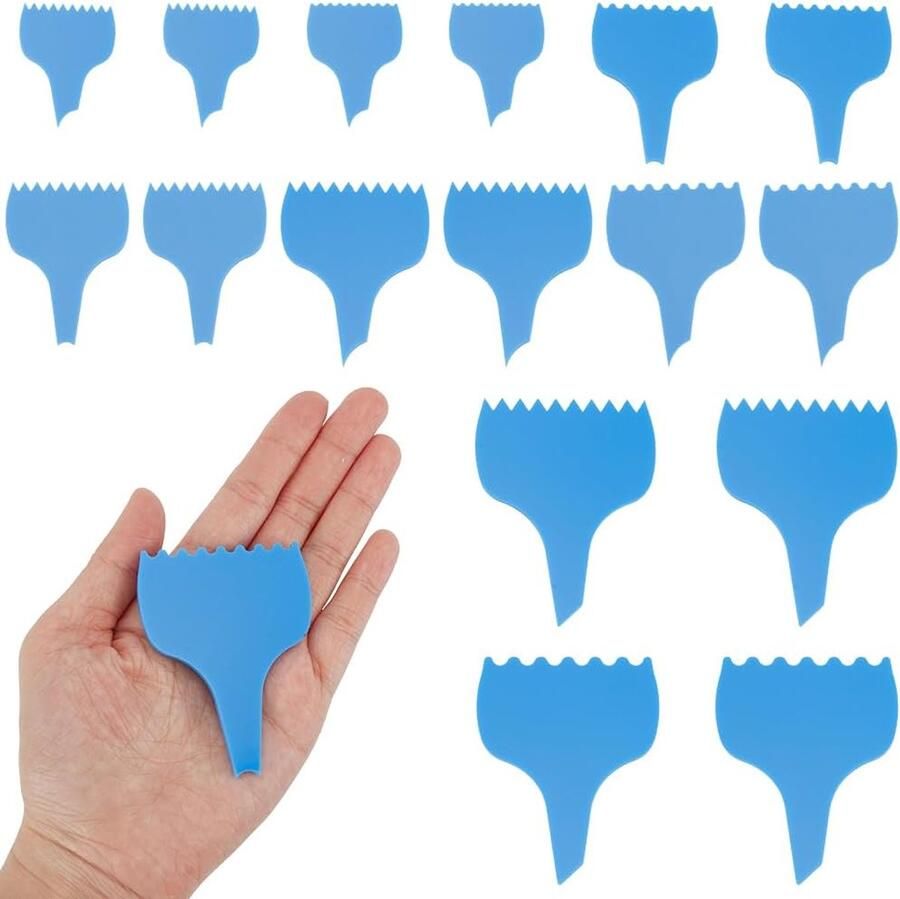 Acryl pottenbakkersgereedschapset 16 stuks 3 mm dik keramische textuur ideaal voor professioneel pottenbakken ShopVlot